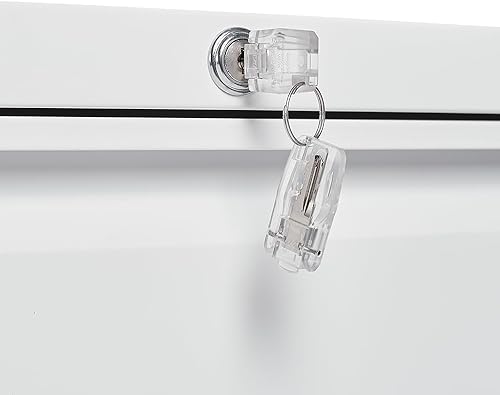 Miniatura 6 de Archivadores laterales de oficina con cerradura, archivadores de metal con bloqueo con 2 cajones, gabinete de oficina para documentos