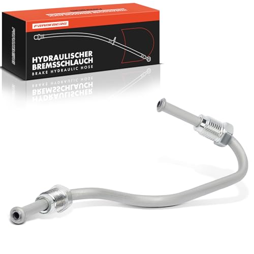 Frankberg 1x Brake Hose Rear Axle Compatible with A3 Sportback 8PA O.c.t.a.v.i.a II Estate 1Z5 Golf VI 5K1 Golf Plus 521 5M1 Replace# 1K0611763E