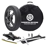 Modern Spare Complete Compact Spare Tire Kit With Carrying Case - Fits 2025 Subaru Forester Hybrid Models