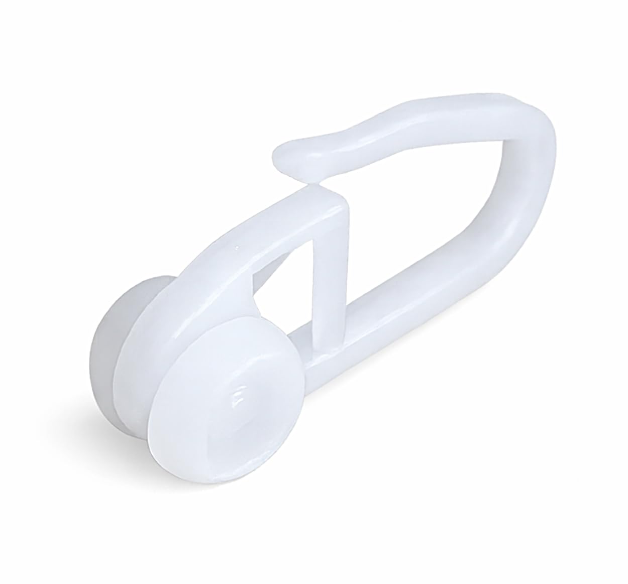 di alta qualità rotoli, gancio pieghevole, tenda roellchen, interno Ruote – Bianco 8 mm – 1000 pezzi
