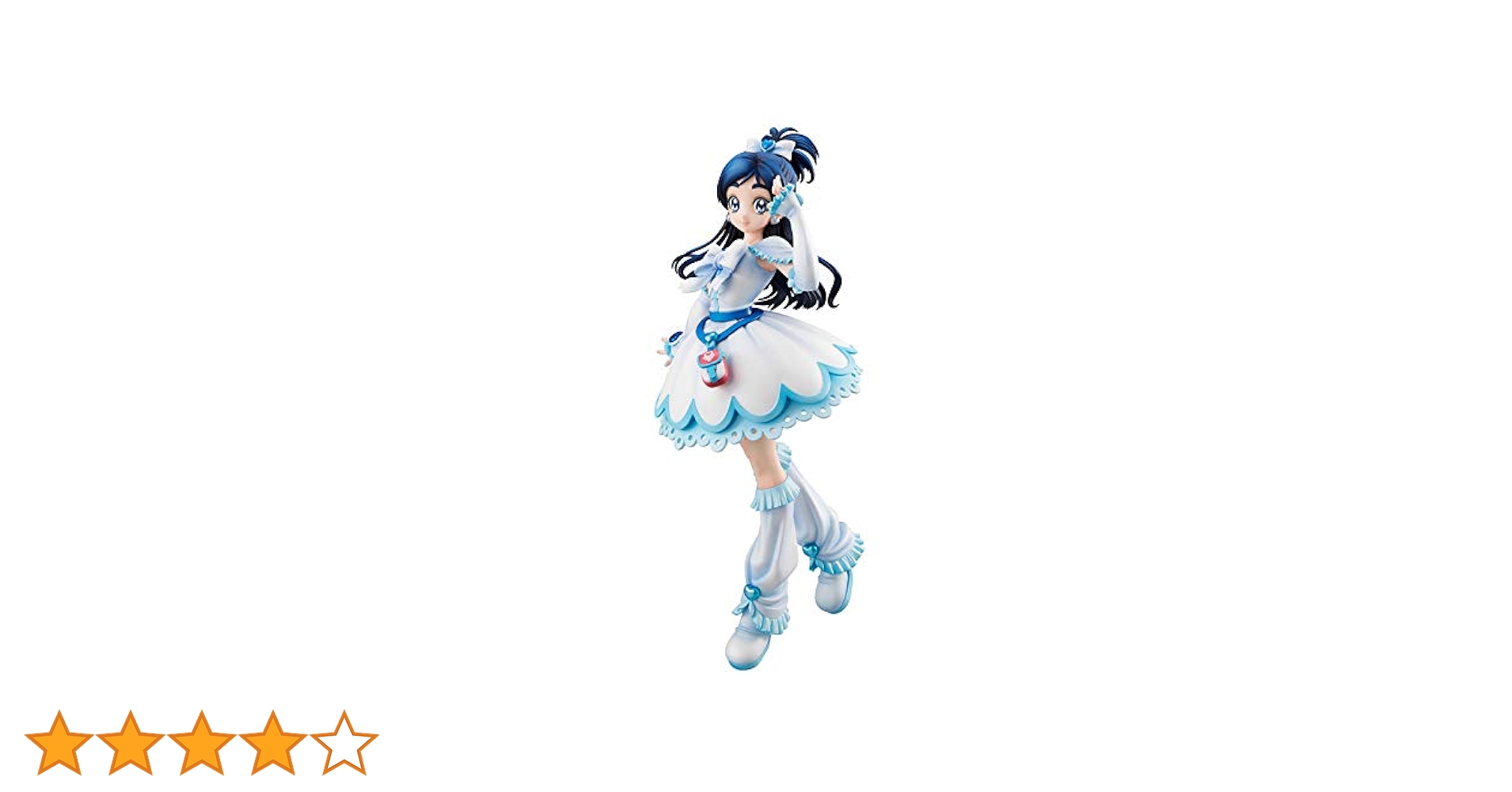 ふたりはプリキュア キュアホワイト 塗装済み完成品 フィギュア 限定販売】ふたりはプリキュア キュアホワイト 完成品フィギュア