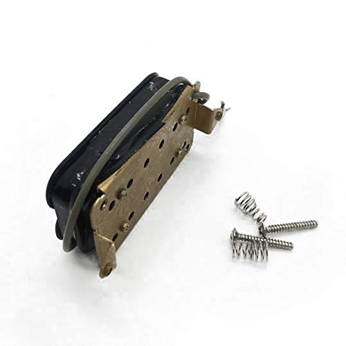 Billion Super Hot Output Overwound Open Style Double Coil Humbucker Electric Guitar Pickups Neck And Bridge Replacement Part Set Black #TOP5
