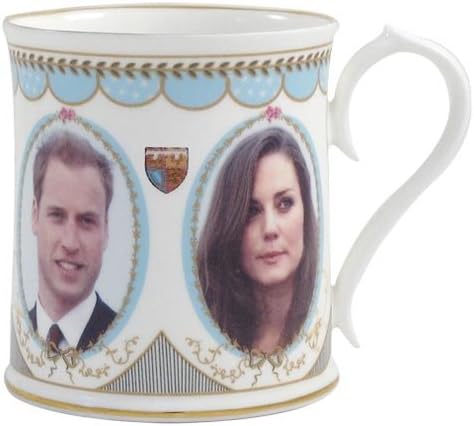 Aynsley Royal Wedding Engagement China Tankard Mug