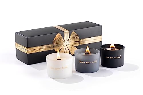 Aromatherapy Candle Gift Set – Natural Soy Scented Candles for Stress Relief & Relaxation – Long Lasting, Non-Toxic, Ideal for Women, Birthday, Spa, Home Décor by JANOS FERNANDO - Used condition - US$20.97