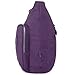 Oakarbo Crossbody Bag Nylon Multi-Pocket Travel Shoulder Bag (1204 Vivid violet, Large)