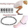 Magnetisches Fußkettchen für Damen,Erweitertes Fußkettchen, lindert Gelenkschmerzen und fördert den Schlaf, 2 Stück,9,45 Zoll, 6mm #4