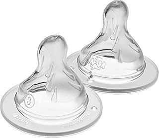 MAM Teats Size 2, Suitable for 2+ Months, MAM Medium Flow Teats with SkinSoft Silicone, Fits All MAM Baby Bottles, Baby Feeding Essentials, Pack of 2