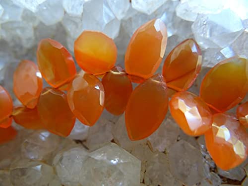 Carneliade Madagascar LKBEADS : résolvez le manque d'éclat de vos bijoux avec ces briolettes