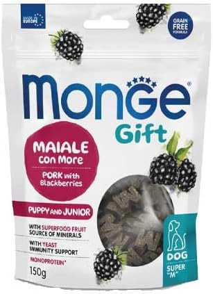 Monge Snack Morbidi Per cane 150gr (maiale e more)