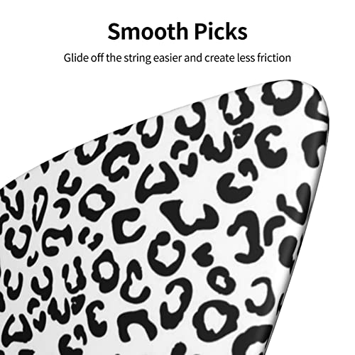 Ensemble de 6 médiators de guitare à imprimé léopard noir pour guitare acoustique, guitare électrique, basse, ukulélé… - Les Beatles, Paul McCartney, John Lennon, RIngo Starr, George Harrison Ensemble de 6 médiators de guitare à imprimé léopard noir pour guitare acoustique, guitare électrique, basse, ukulélé… – Image 8