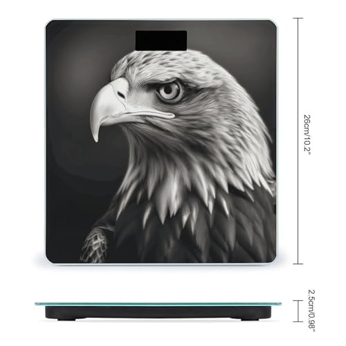 Báscula digital de vidrio templado para baño 400lb miniatura 2