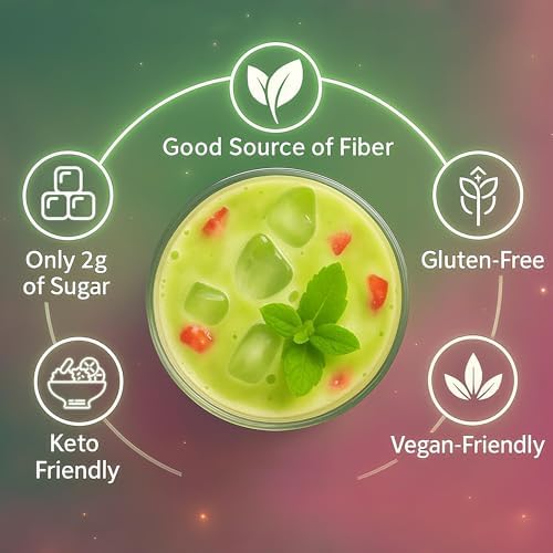 Yerba Mate Instant Tea Powder, Strawberry Matcha, 30 Servings — view 6