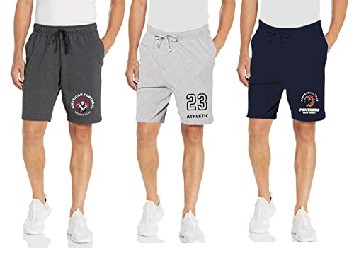 Image of KART BLACK Plus Size Men's Shorts with Pocket|Casual Knit Shorts|Printed Shorts|Over Sized Shorts|(S,M,L,XL,XXL,3XL,4XL,5XL) Combo Pack of 2