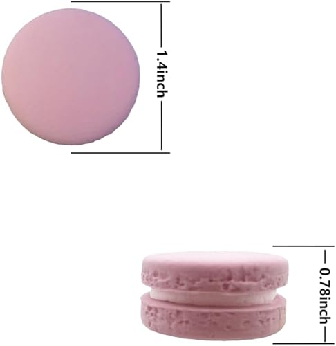 Miniatura 4 de 18 unids galletas modelo simulación macaron productos falsos dulces niños fiesta de cumpleaños foto postre decorativo adornos de boda