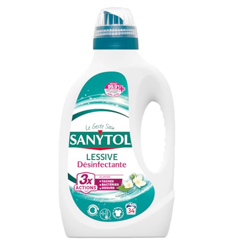 Lessive Liquide Désinfectante Fraîcheur Florale Sanytol Le Bidon De - vue 6