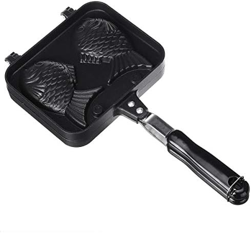Taiyaki Double Fish Shape Japanese Pancake Mold Waffle Maker Mold...