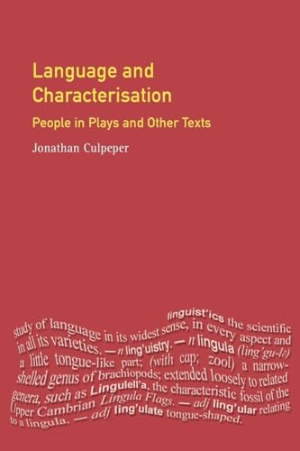Language and Characterisation in Plays and Texts