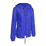 【Anlässe von Outdoor-Regenjacken】 --- Es ist ideal zum Wandern, Capming, Wandern, Reiten, Picknick, Klettern, Laufen, Reisen, Jagen, Radfahren und täglichen Casual Wear, in der Regel ein T-Shirt darunter nehmen wird nett sein.