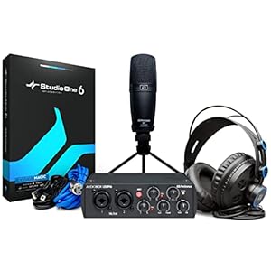 PreSonus AudioBox 96 Studio 25th Anniversary Edition with Studio One Artist and Ableton Live Lite DAW Recording Software