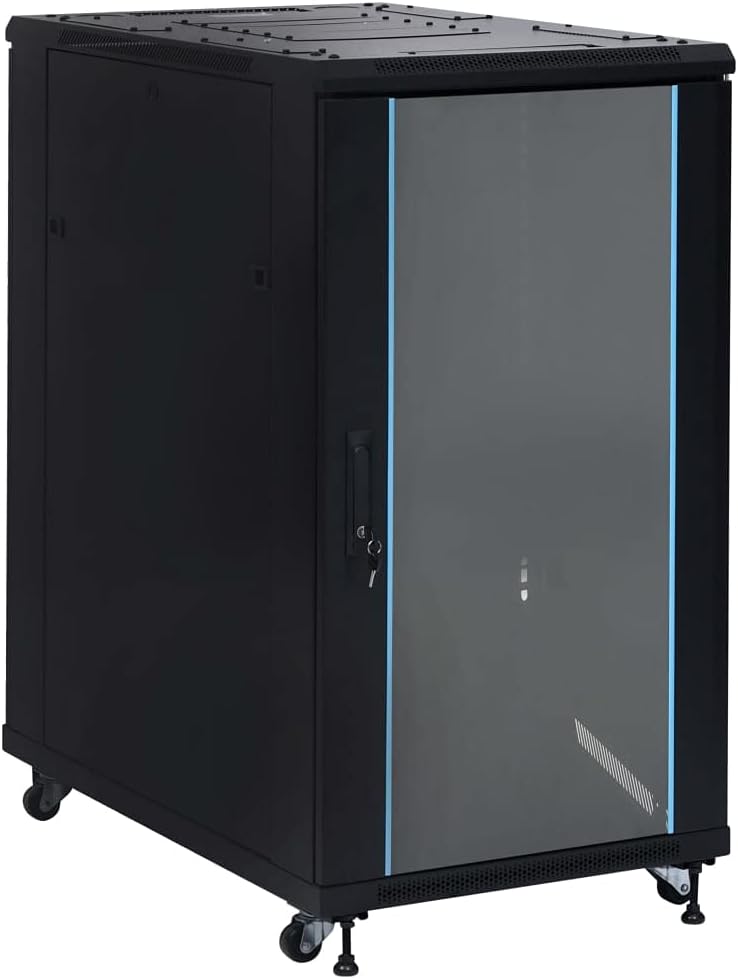 Netzwerkschrank 19 Zoll Wandschrank Nicht Montiert Wandgehäuse Weiß 6 HE Günstig Online Kaufen