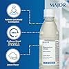 Major Magnesium Citrate Saline Laxative - Helps Relieve Occasional Constipation (Irregularity) - Lemon Flavor - 10 Fl. Oz. (1 Pack)