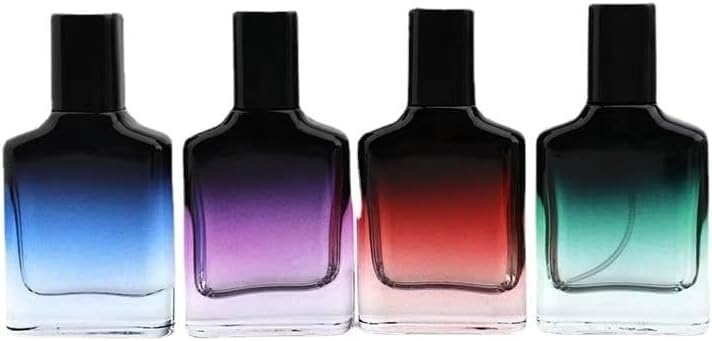 Mini butelki podróżne na perfumy, atomizer do perfum 1 szt. Butelki na perfumy 30 ml butelka z rozpylaczem Opakowanie ze szkła gradientowego z możliwością wielokrotnego napełniania Przenośny atomizer