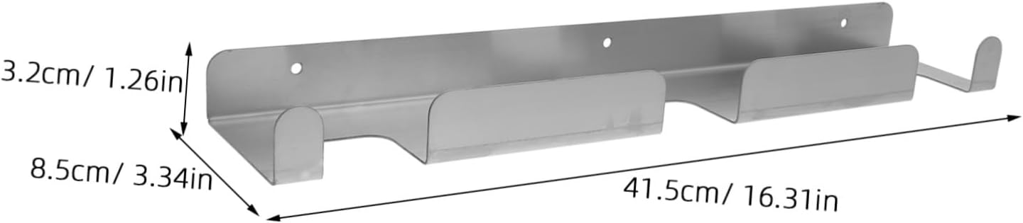 Garage Tool Organizer Wall Rack for Pot Hangers Kitchen Hanging Storage Shelf Pizza Peel Holder