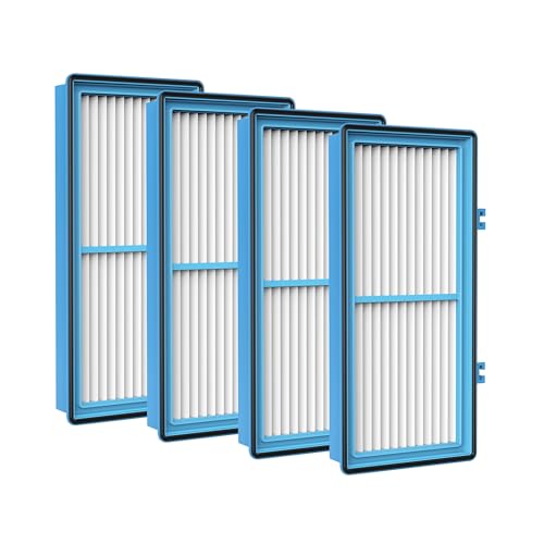 Nispira AER1 Filter Replacement for Holmes Air Purifier HAPF30AT HAP242-NUC Total Air True HEPA 4 Packs, 1.2 x 10 x 4.6 Inches