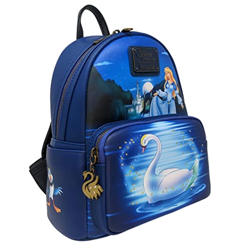 Loungefly Swan Princess Castle Scene Double Strap Shoulder Bag4