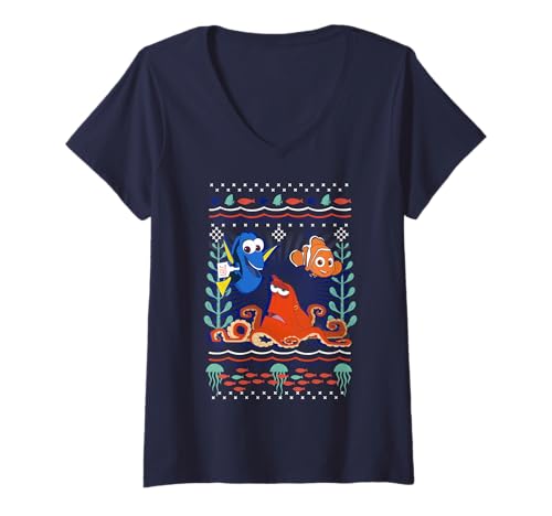 T-shirt col V Dory pour femme idéal pour les vacances en famille