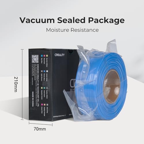 Image of Creality PETG 3D Printer Filament Refill Bundle 2Kg, Spool-Free Reusable Spools, High Precision ±0.03mm, Odorless & Moistureproof