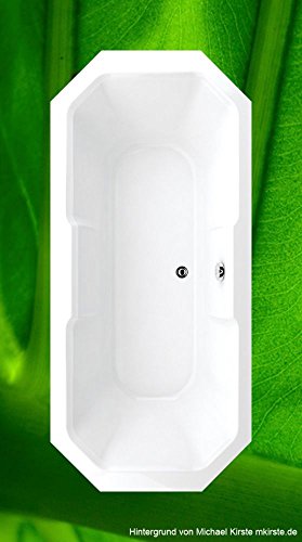 Preisvergleich Produktbild Badewanne 175x80 MADEIRA - Acryl 8-ECK
