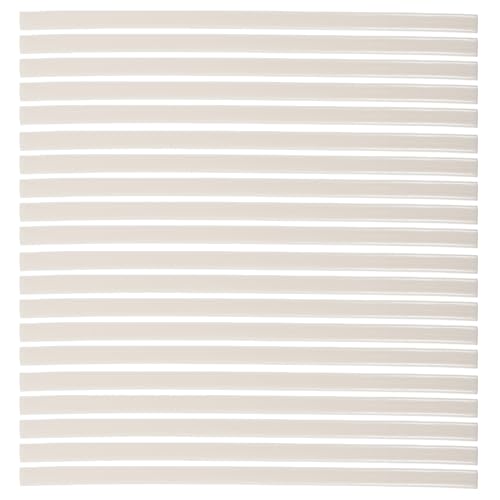 Garneck Long Lasting Car Bumper Welding Rods 20 Pack Pp Strips Adhesive Mesh for Easy Repair Jobs