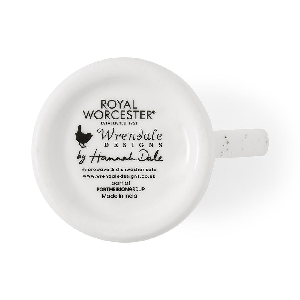 Royal Worcester Wrendale Designs Kleine Posie Krem 125 ml Dzbanek Ptak