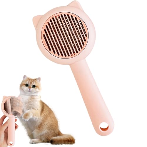 Dog Shedding Brush,Pet Grooming Brush Dog Cat Comb - Cleaning Tools Comb Shedding Hair Remover for Short Loose Undercoat Kitten Puppy Dematting Bathing