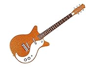 Danelectro '59M NOS Electric Guitar ~ Orange Metal Flake