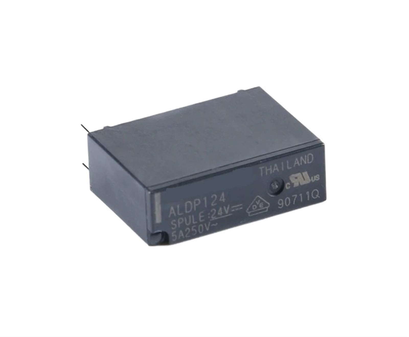 Relé ALDP124 24V 5A de un grupo normalmente abierto para control electrónico de potencia