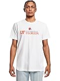 Mister Tee Men's T-Shirt UF University of Florida Graphic Print Tee White S