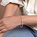 Bling Jewelry Woven Rope Thin Cable Round Stackable Braided Twisted Bangle Bracelet For Women Girlfriend .925 Sterling Silver