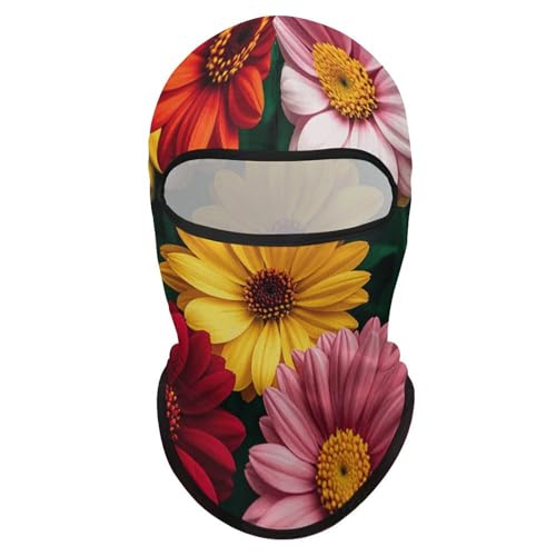 Balaclava para hombre y mujer, máscara para esquí, jardín y flores, cubreboca completo para ciclismo miniatura 7