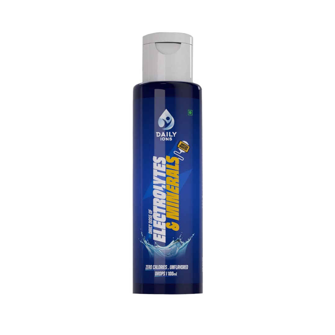 Daily Ions-Daily Dose Of Unflavored Purified Ionic Electrolytes And Mineral Drops For Ro Water And Low Tds With No CaloriesICalcium Magnesium And Potassium,100 Millilitre (B09W9F3YDY) Amazon Price History, Amazon Price Tracker