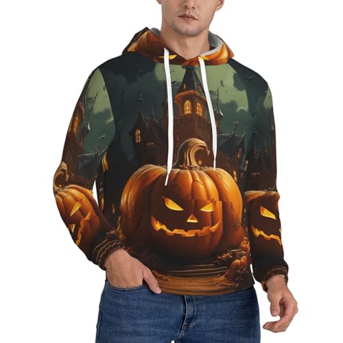 Sweat à capuche confortable en polyester pour fêter Halloween tout en restant actif