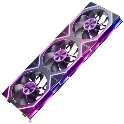 Ventilador inverso de 120 mm upHere UA02 para setups de juego con paneles de cristal