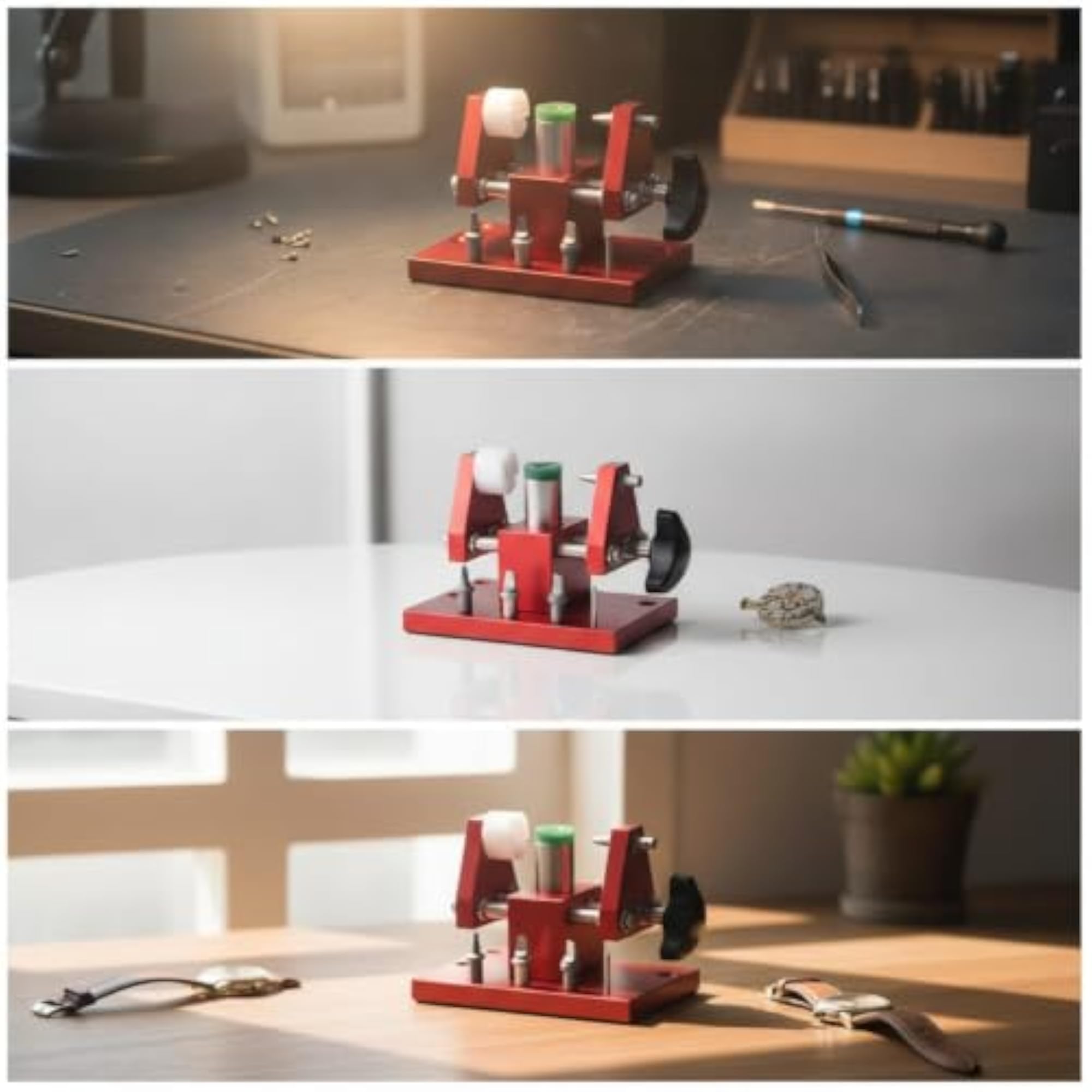 Bench-Style Watch Case Back Opening Tool