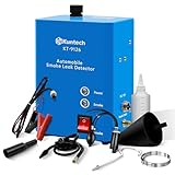 Kuntech Smoke Machine Automotive Built-in Air Pump, 12V DC Smoke Leak Detector for Pipe System, Fuel Leakage, Leakage Diagnostic Tester for All Cars