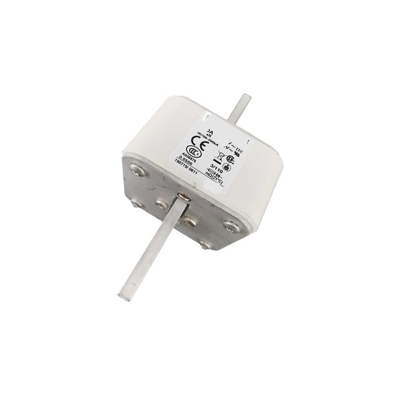 Fusible rapide 170M6163 basse tension en céramique pour protection industrielle