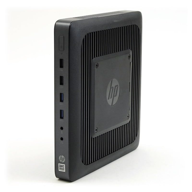 HP SIMPLETEK COMPUTER DESKTOP THIN CLIENT MINI PC T620 AMD RADEON WINDOWS 7 EMBEDDED PC FISSO CONSOLE GESTIONE SERVER GESTIONALE (Ricondizionato) (Con Antenna WiFi USB, 8GB RAM SSD 240GB)