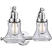 Innovations 515-2W-PC-G192 2 Light Bathroom Fixture, Polished Chrome