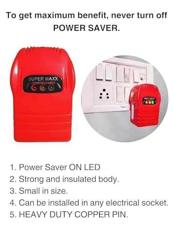 Image of Pack of 1 (power saver electricity home) Save Upto 40% Electricity Bill Everyday | 3D Hologram Original Tested Product | The Superior, Digital & Powerful Electricity Saver Device (Paack of 1)
