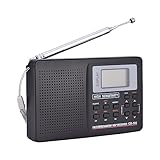 [Fonction horloge et alarme] – Réveillez-vous avec vos stations de radio préférées grâce à l'alarme intégrée.